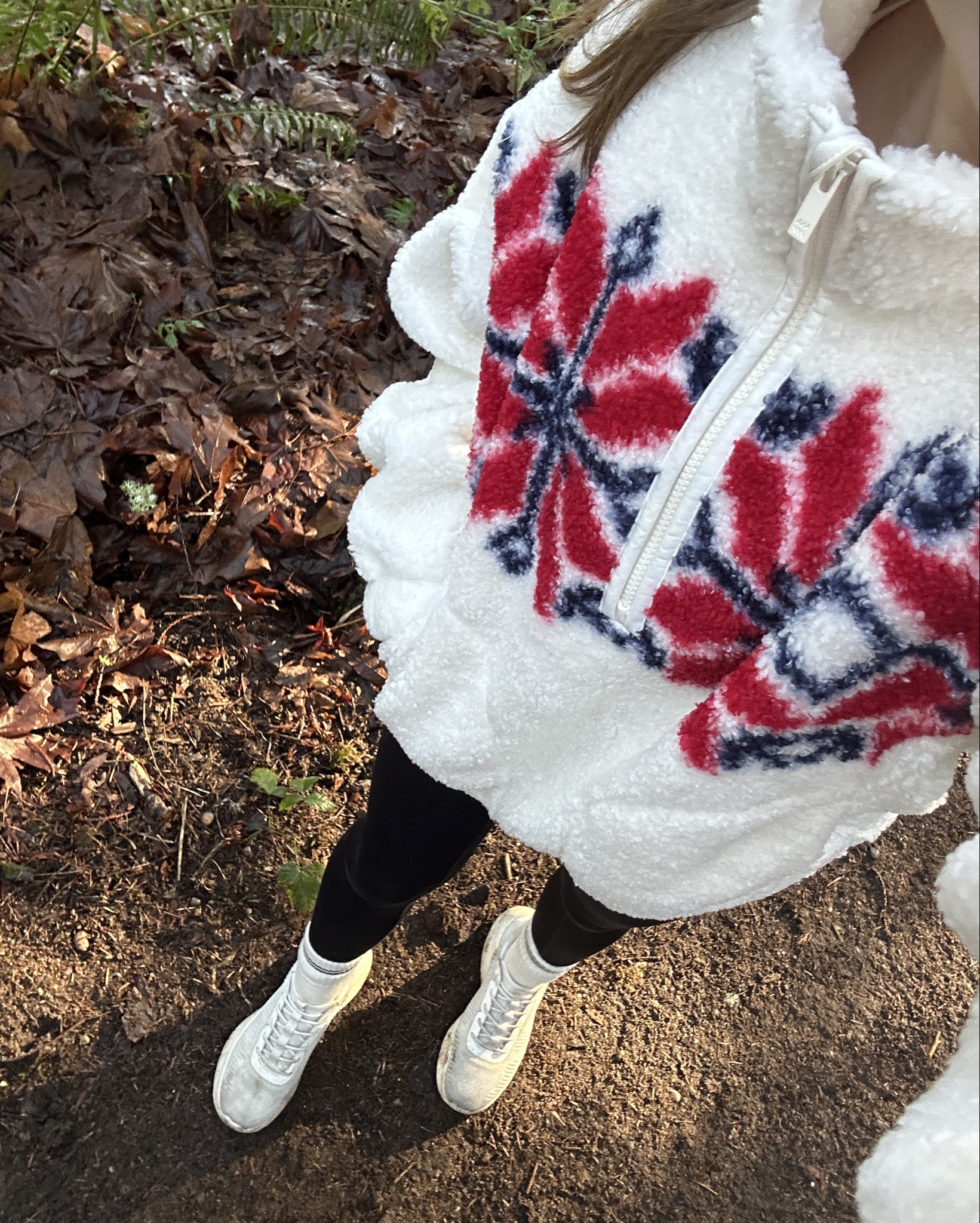 cozy half zip pullover from target currently on sale! was so warm for a lil winter nature walk 🤍

#LTKSaleAlert #LTKFindsUnder50 #LTKSeasonal