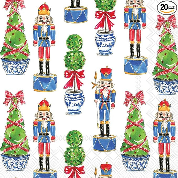 IHR Ideal Home Range Party Napkins Rosanne Beck Holiday Collection Disposable 3-Ply Paper Lunch N... | Amazon (US)