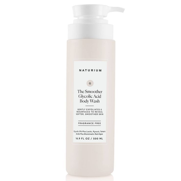 Naturium The Smoother Glycolic Acid Exfoliating Body Wash - 16.9 fl oz | Target