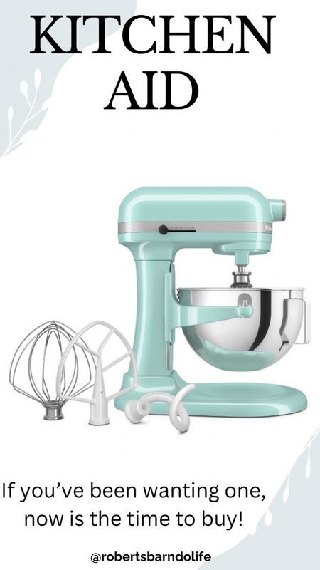 My KitchenAid mixer is one of my must have kitchen appliances and now is the time to buy!

#LTKhome #LTKsalealert #LTKGiftGuide