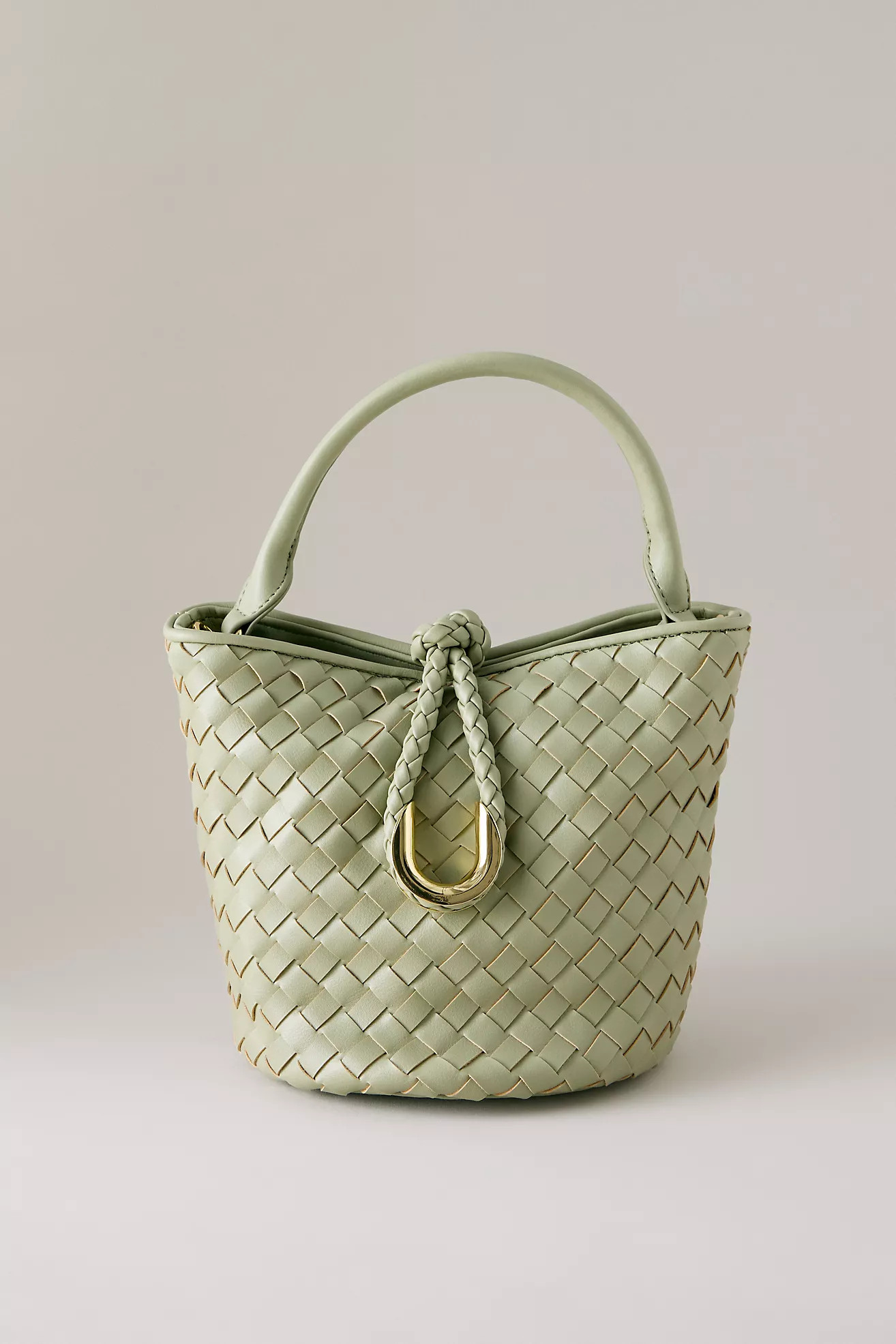 Woven Mini Buckle Bag | Anthropologie (UK)