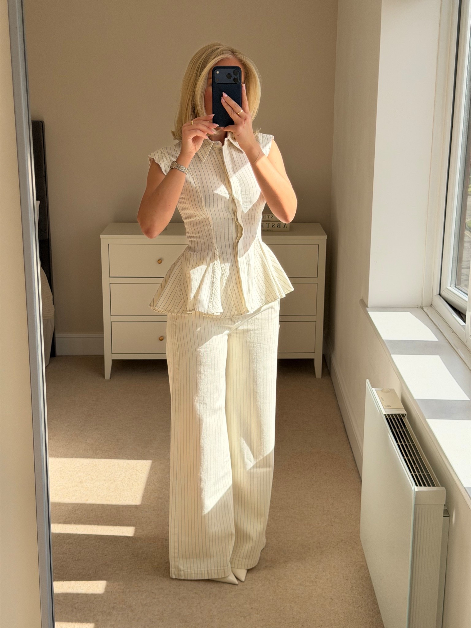 Spring summer denim linen co ord set 

#LTKspring #LTKdatenight #LTKstyletip