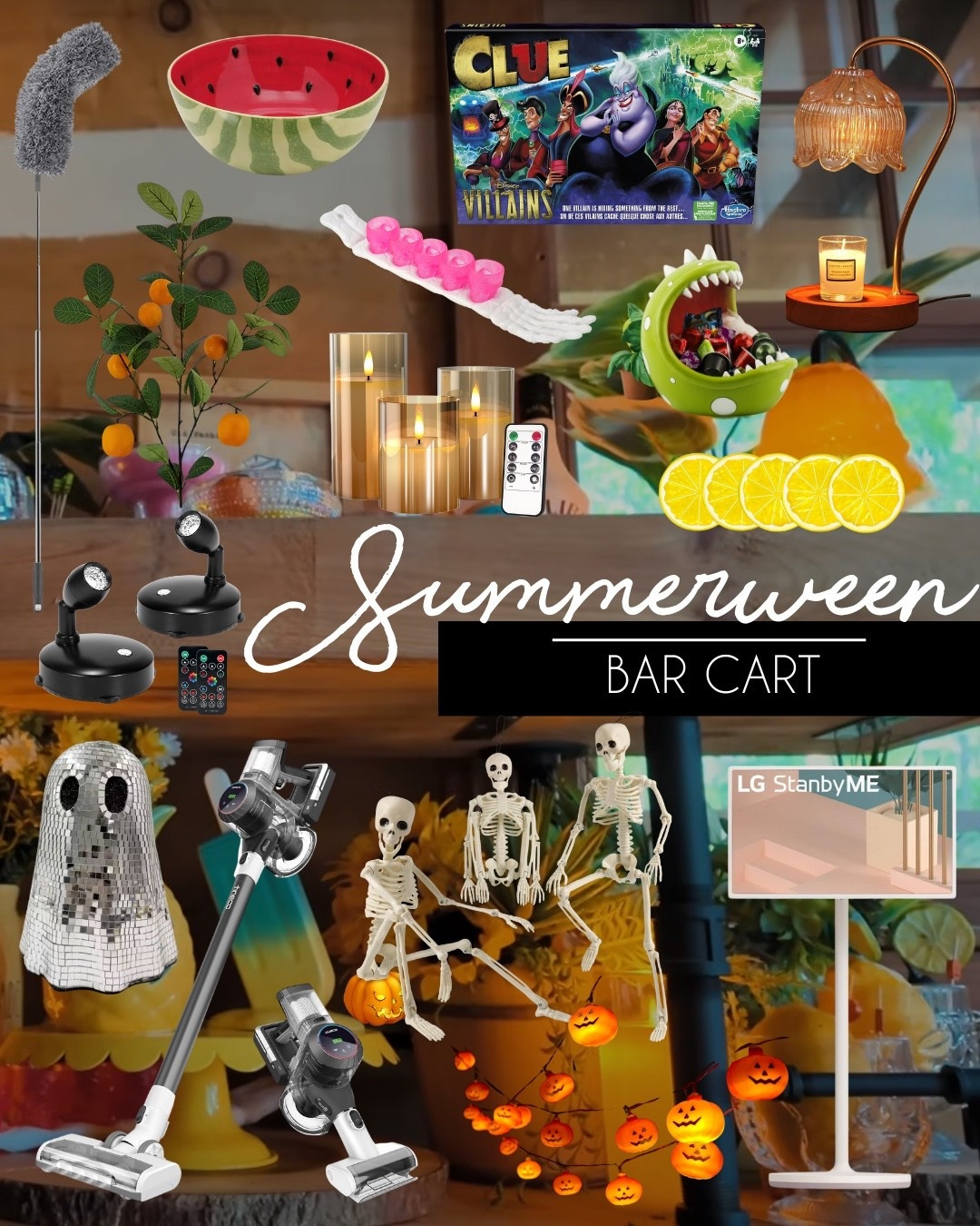 Summerween Bar Cart

#LTKSeasonal #LTKParties #LTKHome