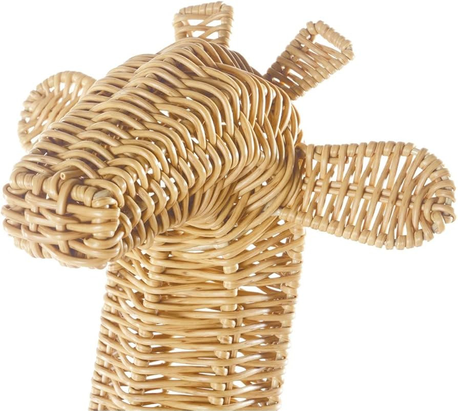 Kaplan Early Learning Giraffe Washable Wicker Floor Basket | Home Decor Organizer | Animal-Shaped... | Amazon (US)
