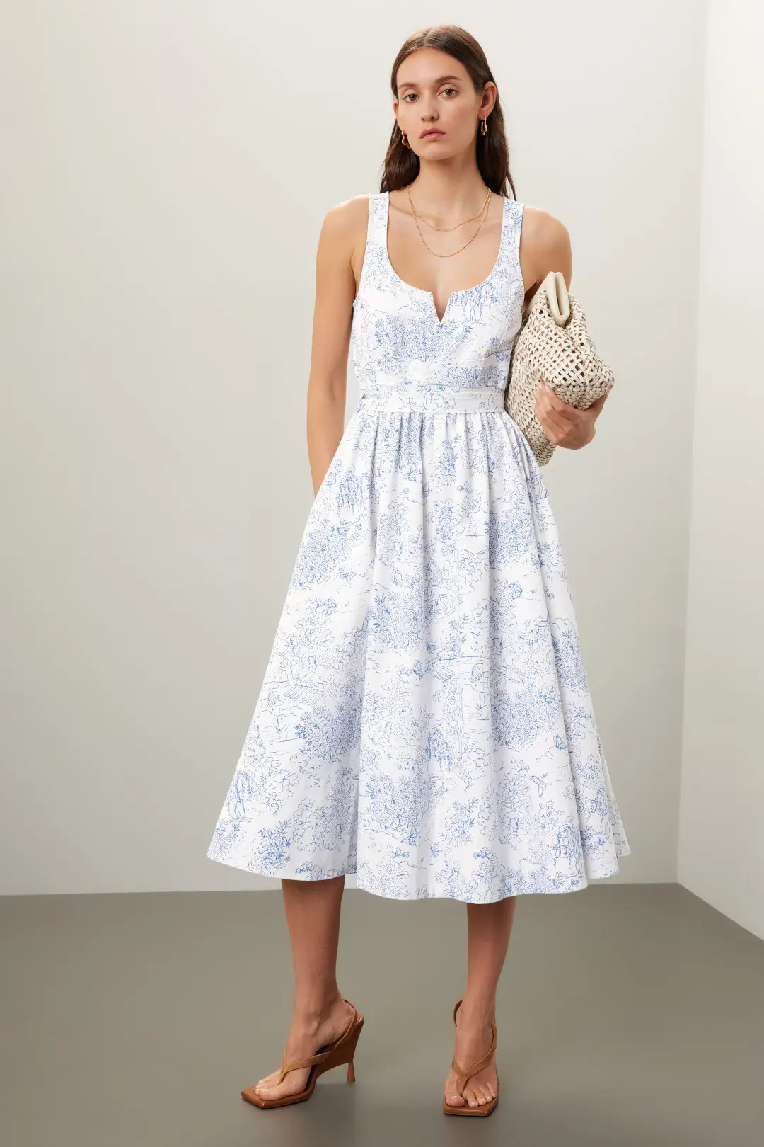 Garden Toile Ebba Dress | Rent the Runway
