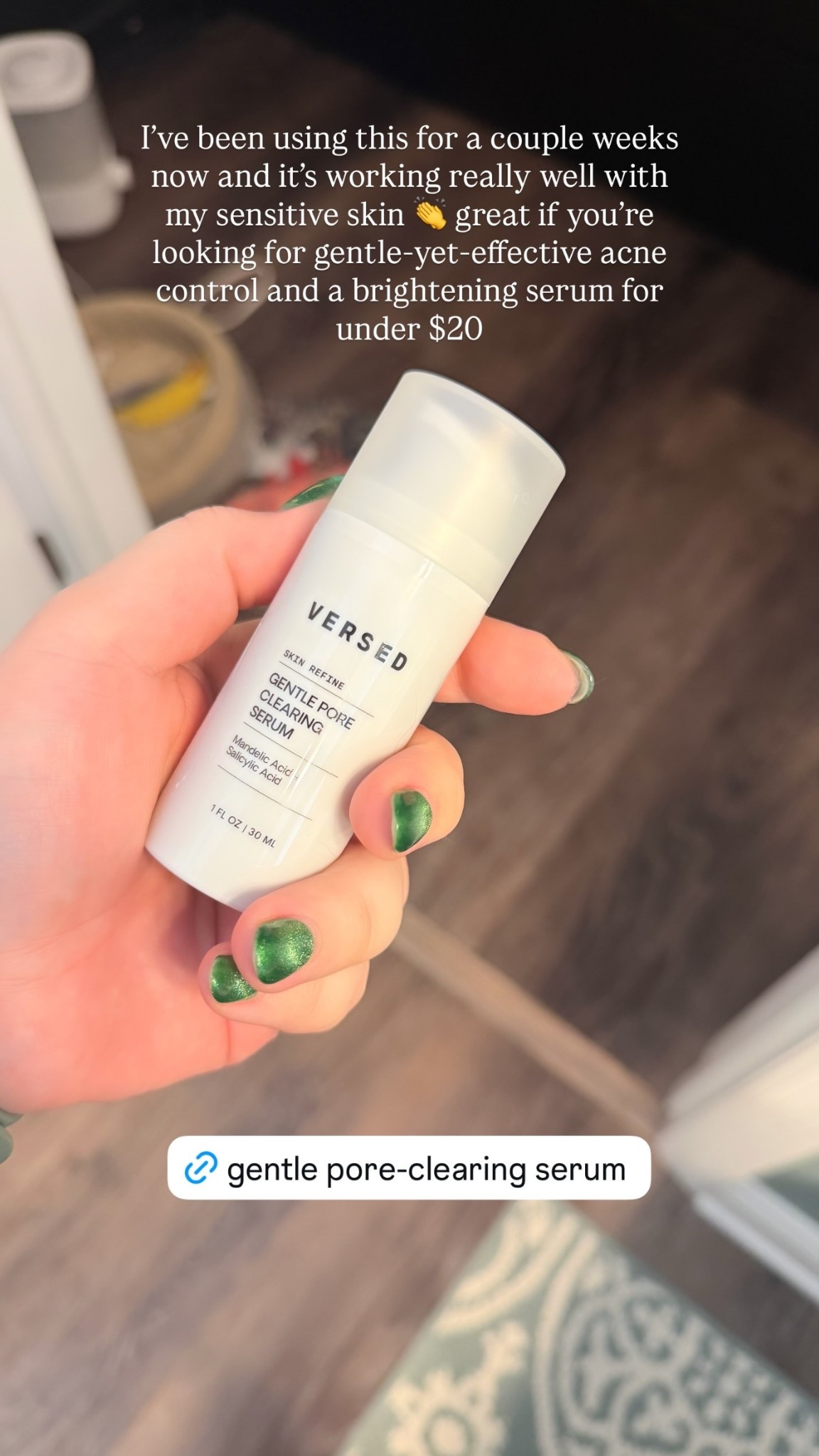 I’ve been using this for a couple weeks now and it’s working really well with my sensitive skin 👏 great if you’re looking for gentle-yet-effective acne control and a brightening serum for under $20. Tagging it plus a few other favorites from this skincare brand!

#LTKselfcare #LTKBeauty #LTKgrwm