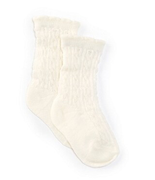 Baby Girls Lettuce Trim Ankle Socks | Dillard's