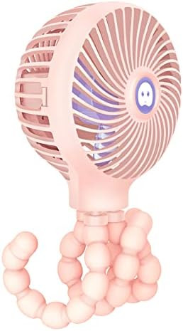 Mini Handheld Stroller Fan, TRELC Personal Portable Baby Fan with Flexible Tripod, 2022 Upgraded ... | Amazon (US)