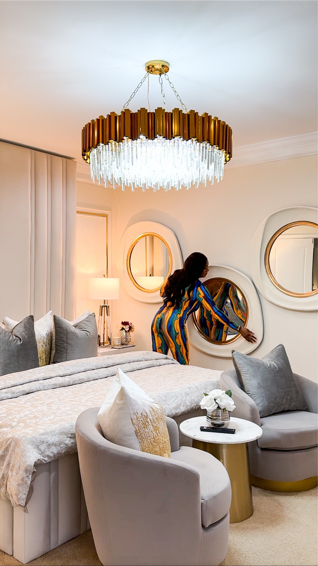 Your bedroom should feel like a sanctuary a place that restores you 💆‍♀️, not rushes you. 
Take your time curating a space that reflects who you are and how you want to feel when the day slows down. There’s no deadline on creating a home you’re proud of, only intention. 
Investing in your space is really an investment in your peace, your rest, and your everyday joy. Let your home grow with you, one thoughtful choice at a time. You deserve a space that feels calm, beautiful, and truly yours 💯

Home | Home decor |Entryway decor | Entryway table | console table | Buffet table | Accent table
Pottery barn | Amazon home
Restoration hardware look for less |Luxe for less | Entryway ideas | Foyer table | Foyer decor | Sofa table | Black sofa table | Black console | Black accent table
| Black wooden table |Living room decor | Rugs | Area rug | Neutral rug | Living room family room rug | Sofa sectional | Washable cleanable sofa | Family friendly sofa furniture | Stain resistant fabric sofa | Cloud sofa | Family kid toddler | pet friendly sofa | Coffee table | Livingroom | Home decor | bedding | bedroom | fall decor |  fall porch | dresser | rug | kitchen | dispenser | cutlery set | knives 

#LTKU #LTKvlog #LTKHome