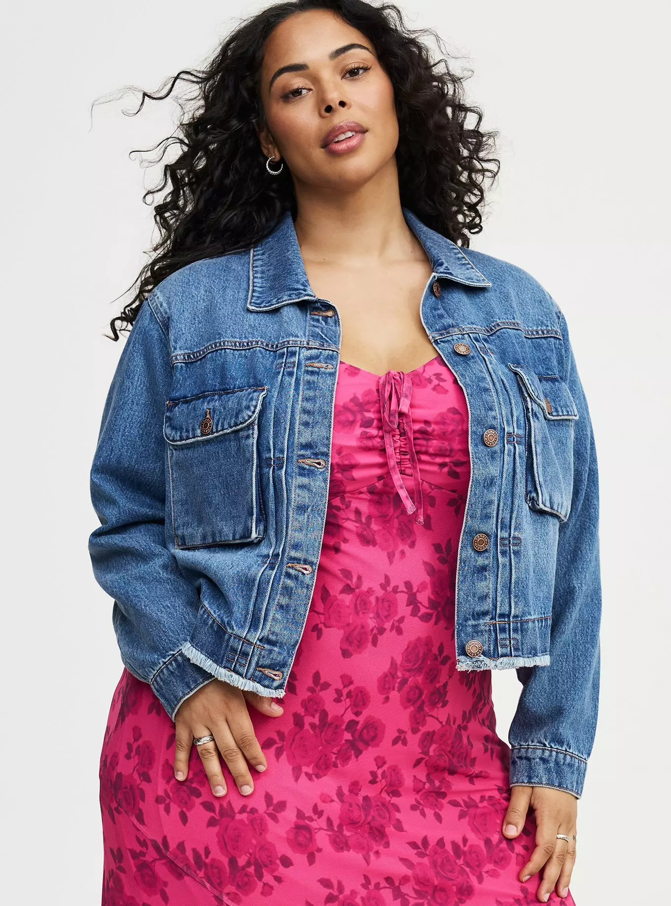 Vintage Denim Trucker Jacket | Torrid (US & Canada)