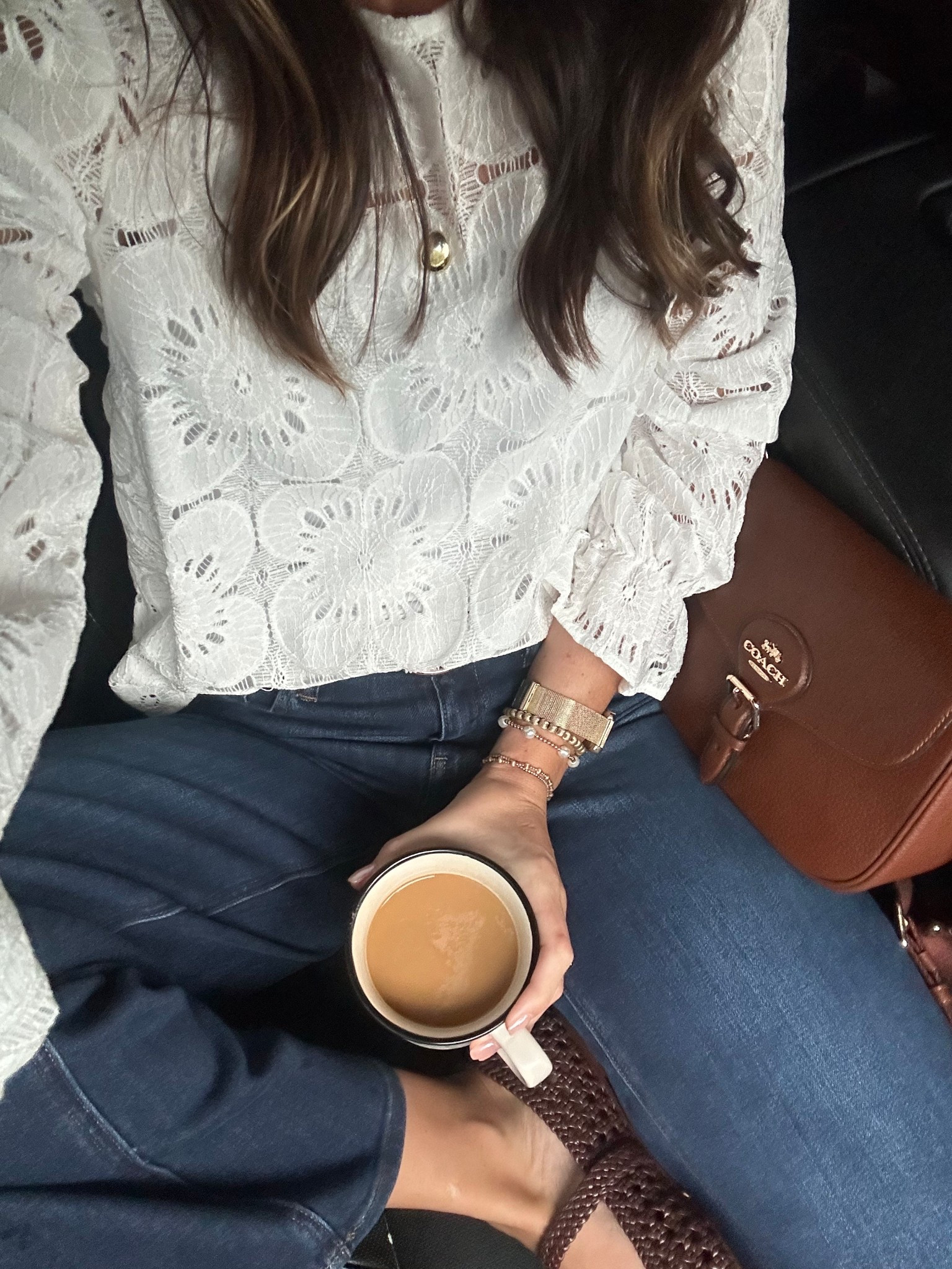 Today’s church outfit 

Top - small
Jeans - size 27 