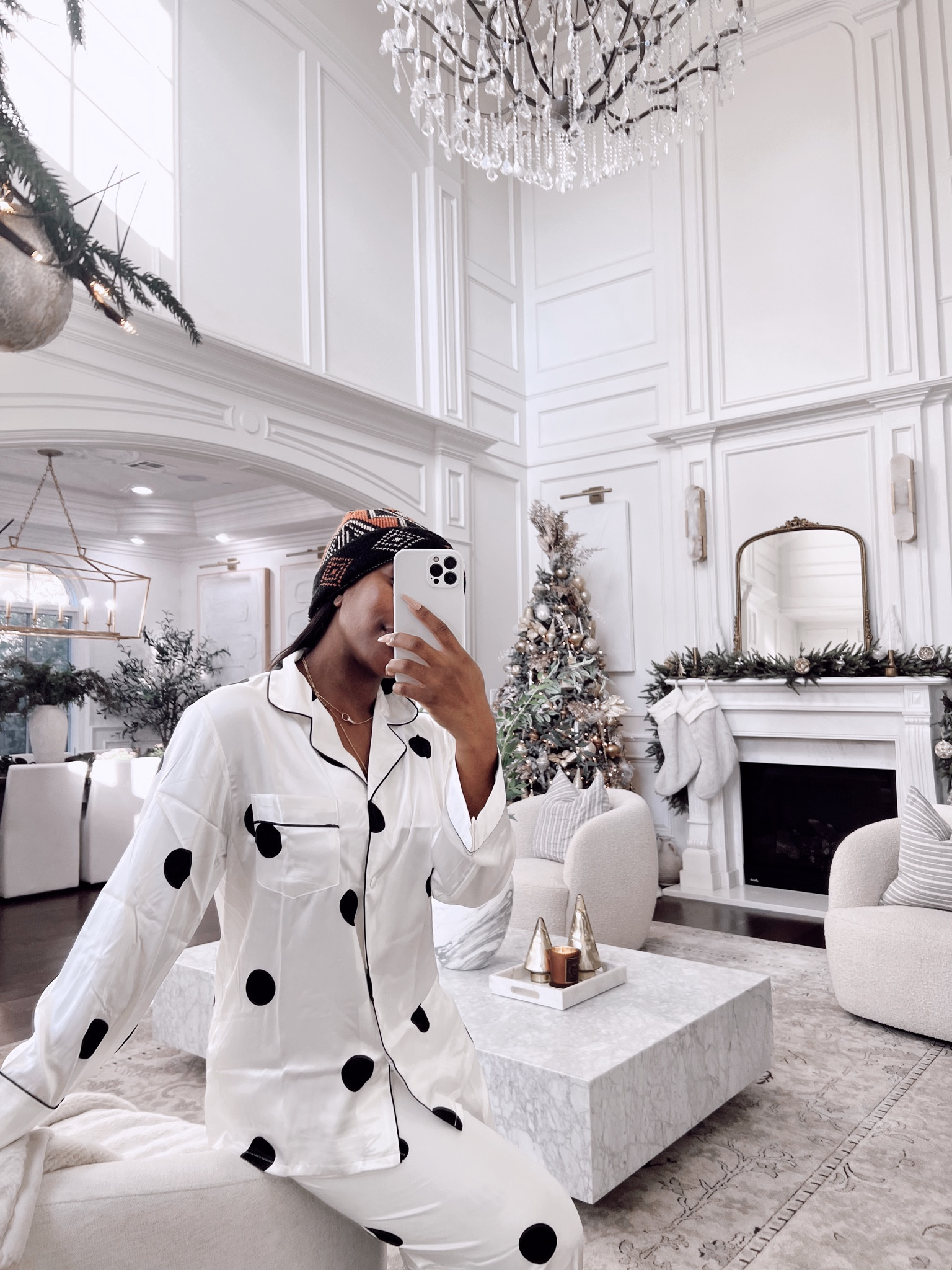 Spotted satin jammies

#LTKunder100 #LTKhome