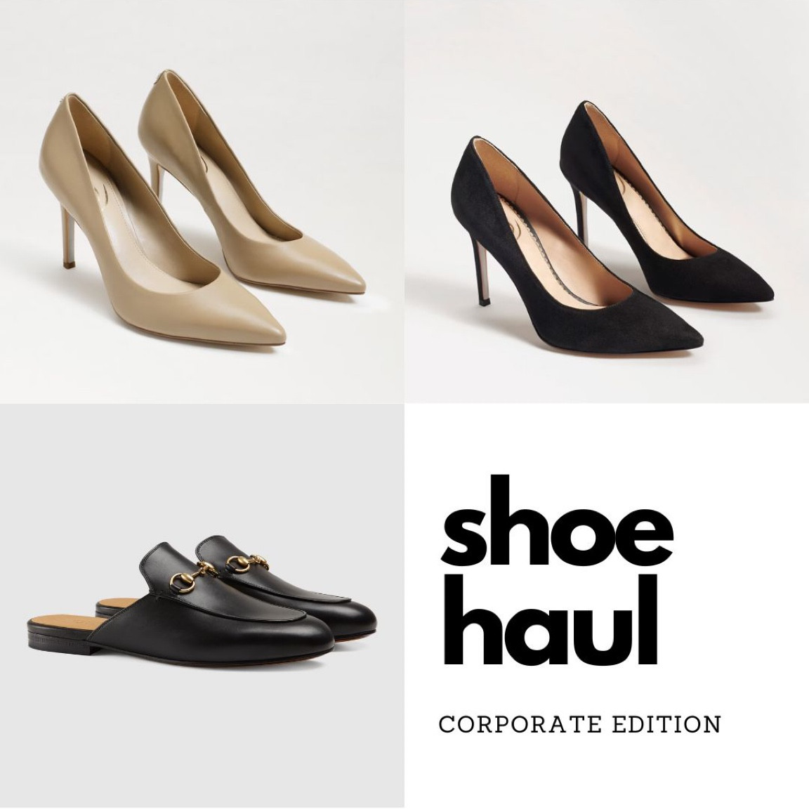 capsule wardrobe work shoes 

#LTKshoecrush #LTKworkwear