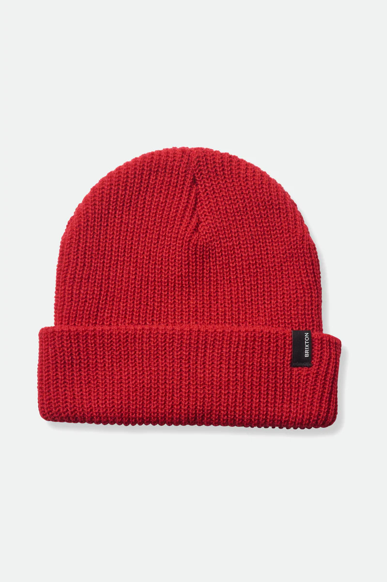 Heist Knit Beanie - Red | Brixton