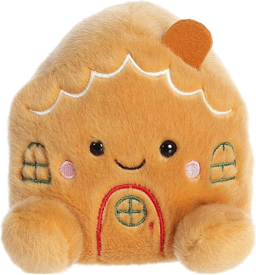 Aurora® Adorable Palm Pals™ Darlene Gingerbread House™ Stuffed Animal - Pocket-Sized Fun - O... | Amazon (US)