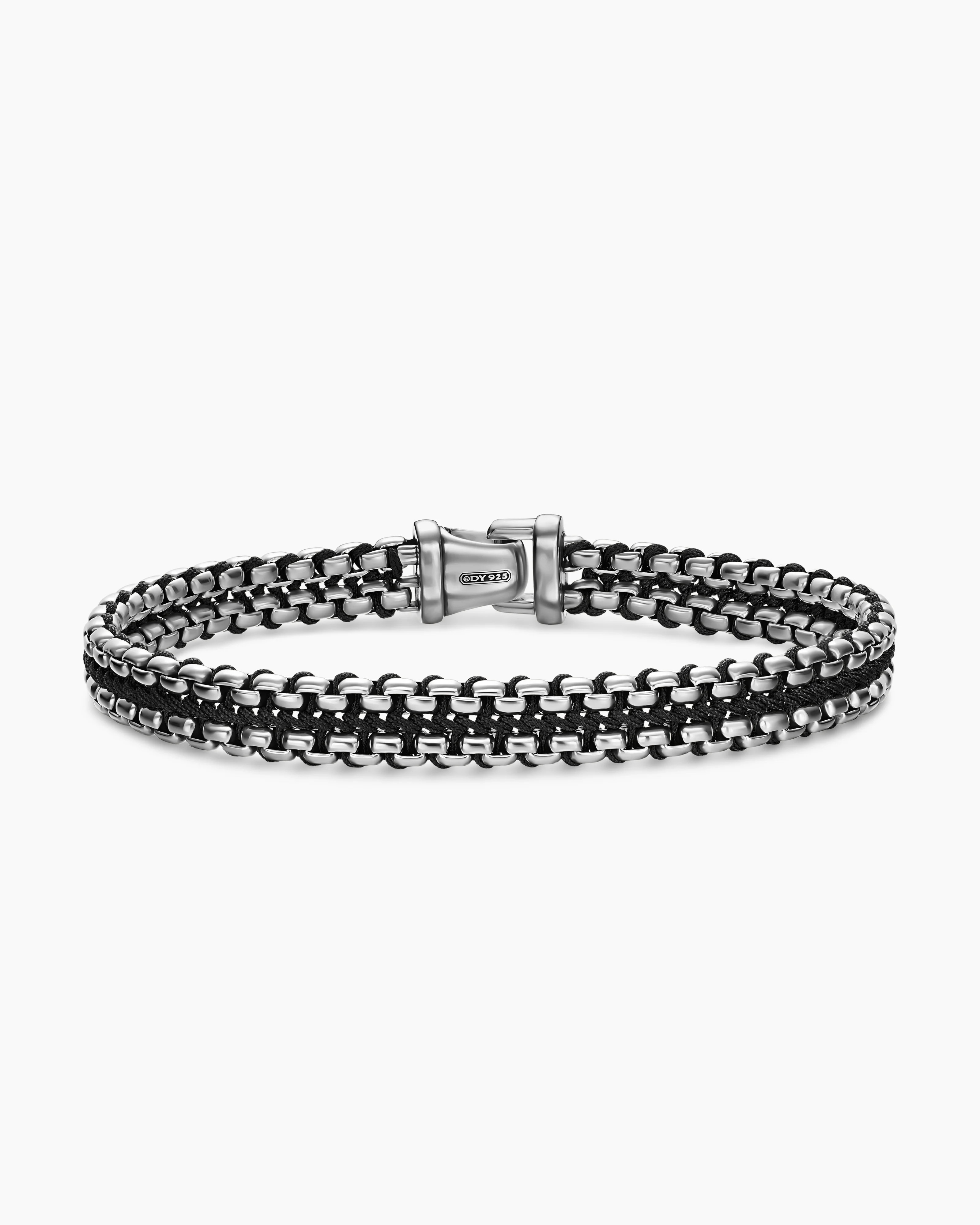 David Yurman | Woven Box Chain Bracelet in Sterling Silver, 10mm | David Yurman