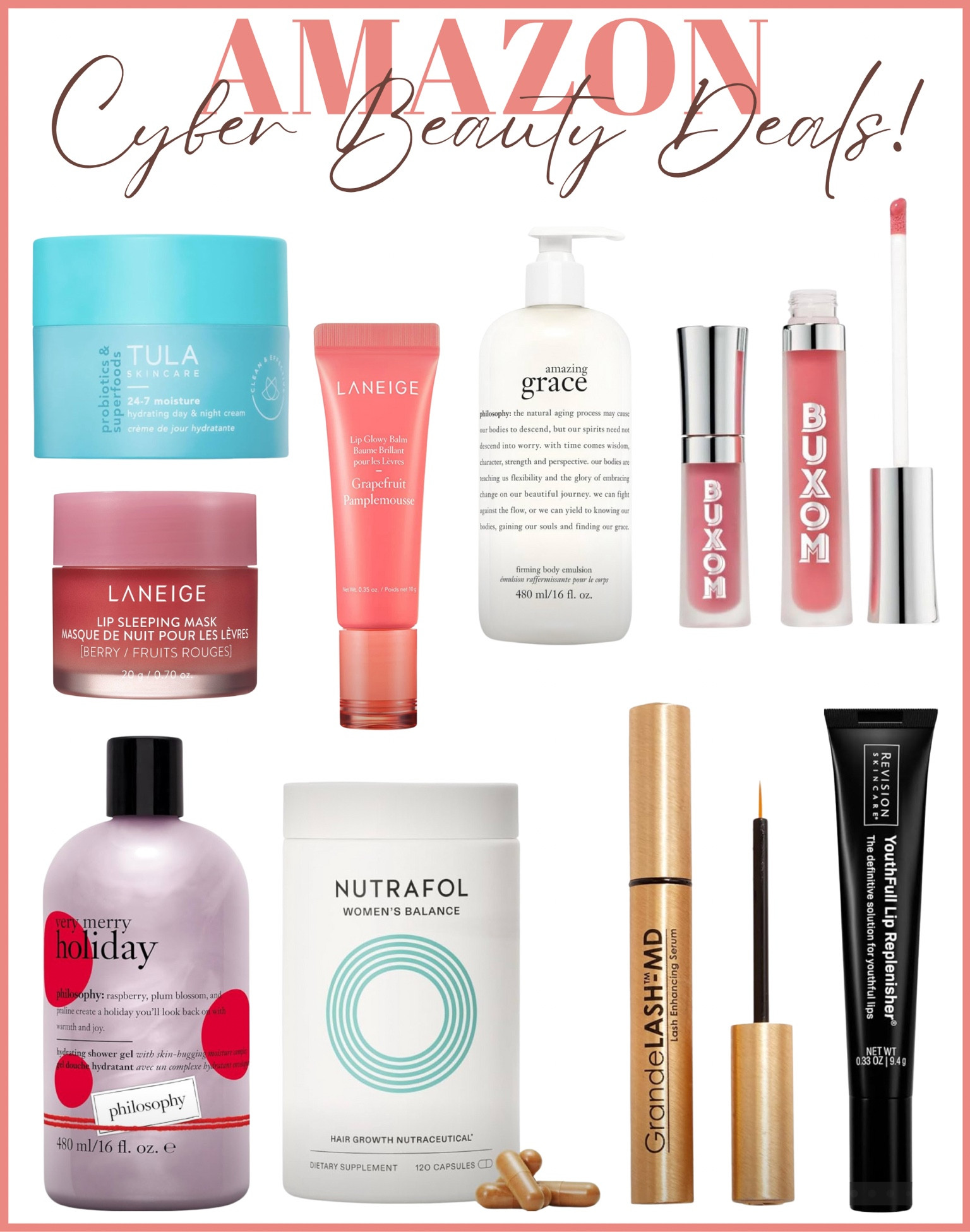 Amazon beauty Cyber Monday deals 

#LTKGiftGuide #LTKCyberWeek #LTKBeauty