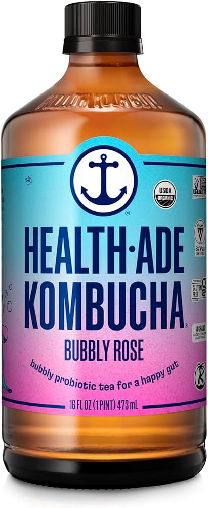 Health-Ade Rosa burbujeante, 16 onzas líquidas | Amazon (US)