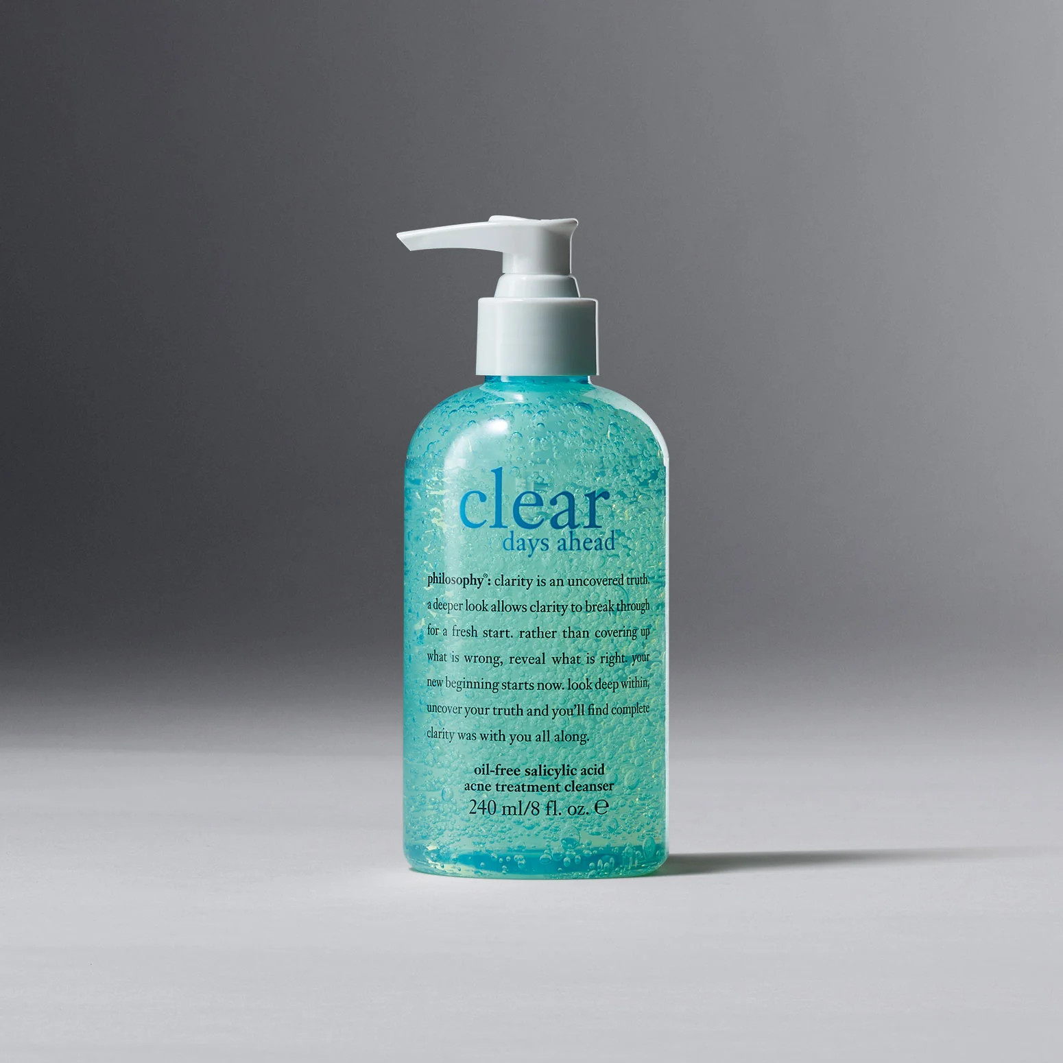 oil-free salicylic acid acne treatment cleanser | Philosophy