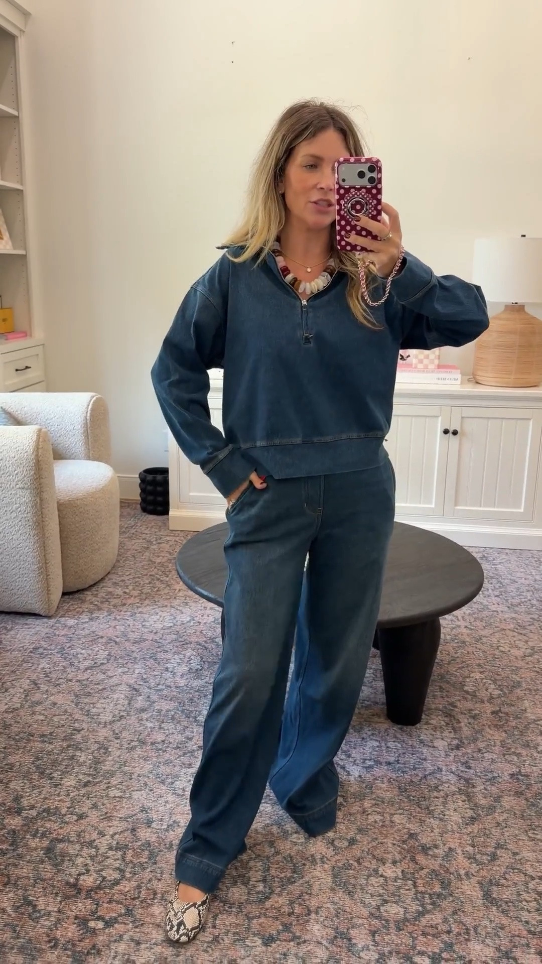 New denim set from Spanx on sale! Use code LTK20

#LTKootd #LTKSeasonal #LTKSaleAlert