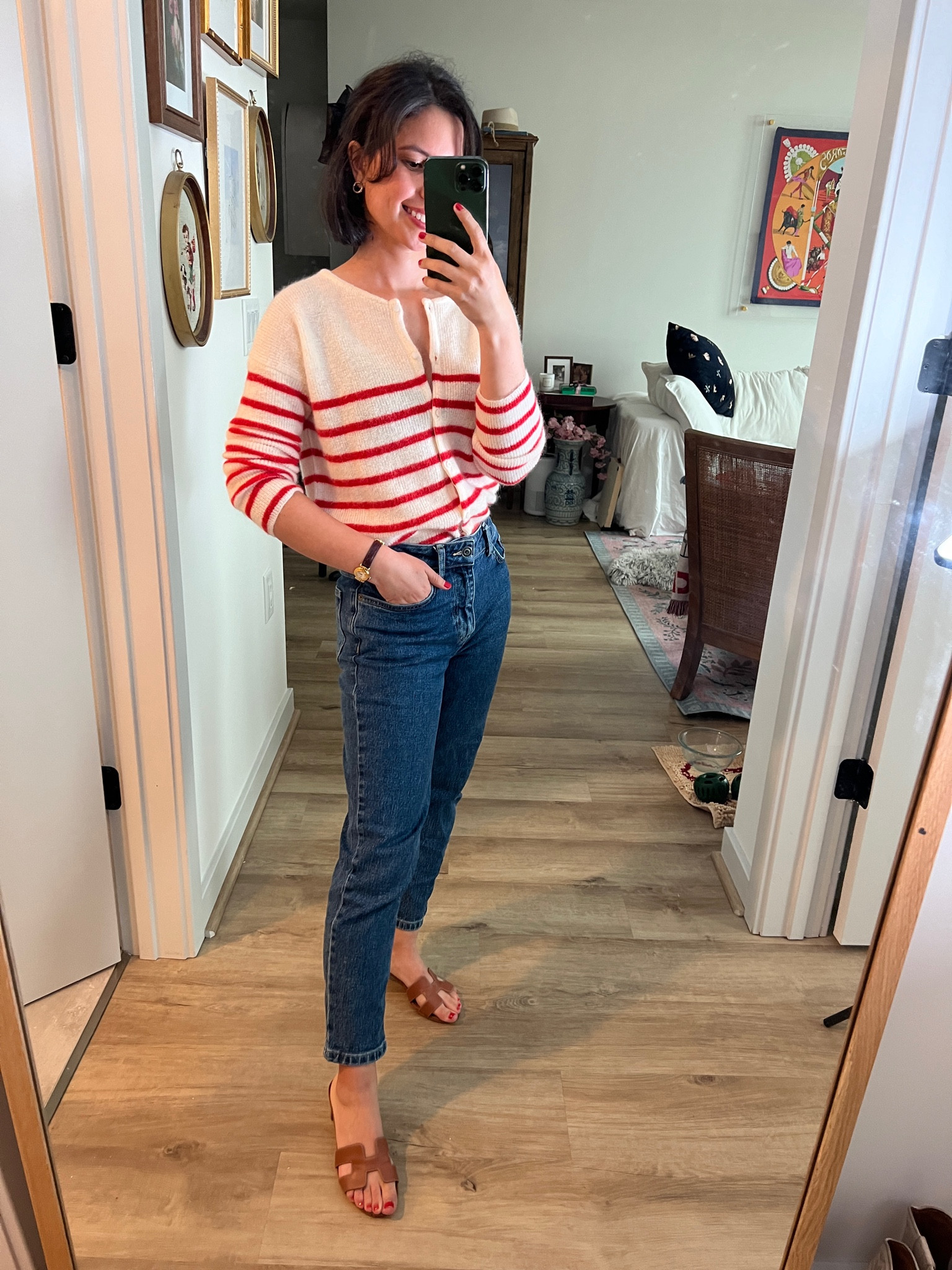 Sweater XS
Short Girl Jean 24short 

Sezane, Sezane cardigan, Summer cardigan, red striped cardigan, red sweater, summer date night outfit, casual date night, casual dinner outfit, dinner in Washington DC, wear to work, work outfit 

minimal style, parisian style, aesthetic outfits, summer outfits, style inspo, Washington DC, dc influencer, French girl style, European style, over 30, petite

You’re in the right place if you’re looking for: 
• outfits for a European vacation
• French Girl Style inspo
• Petite friendly finds
• Over 30 outfits 
• Classic / timeless pieces 


#LTKFindsUnder100 #LTKStyleTip #LTKWorkwear