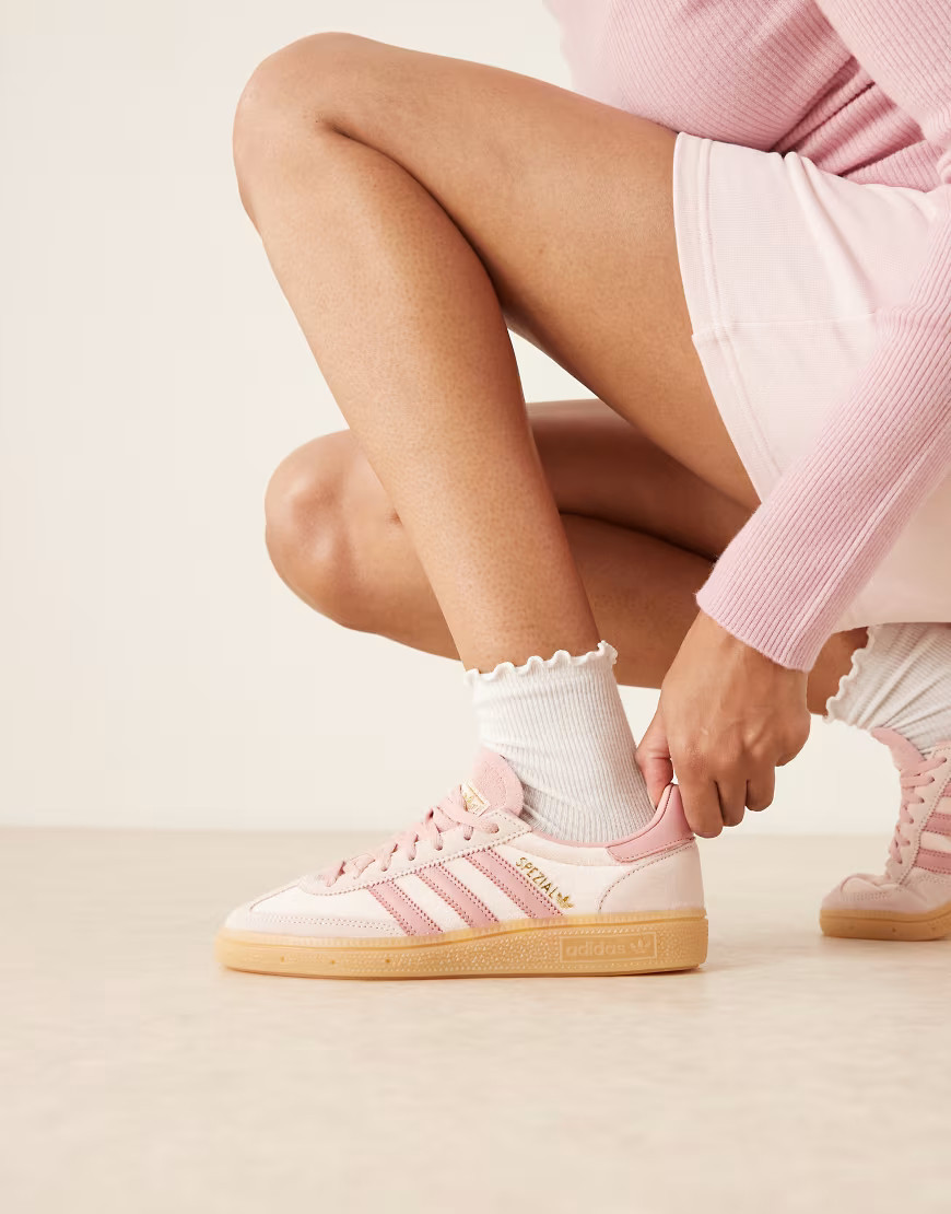 adidas Originals Handball Spezial sneakers in light pink | ASOS (Global)