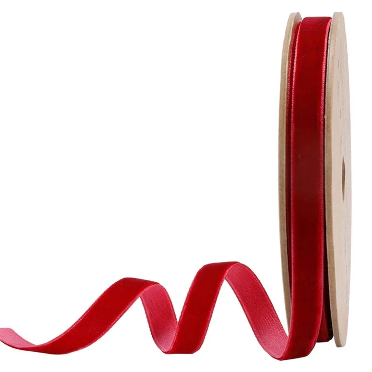 LaRibbons 3/8" Velvet Ribbon | 10 Yard Roll | Walmart (US)