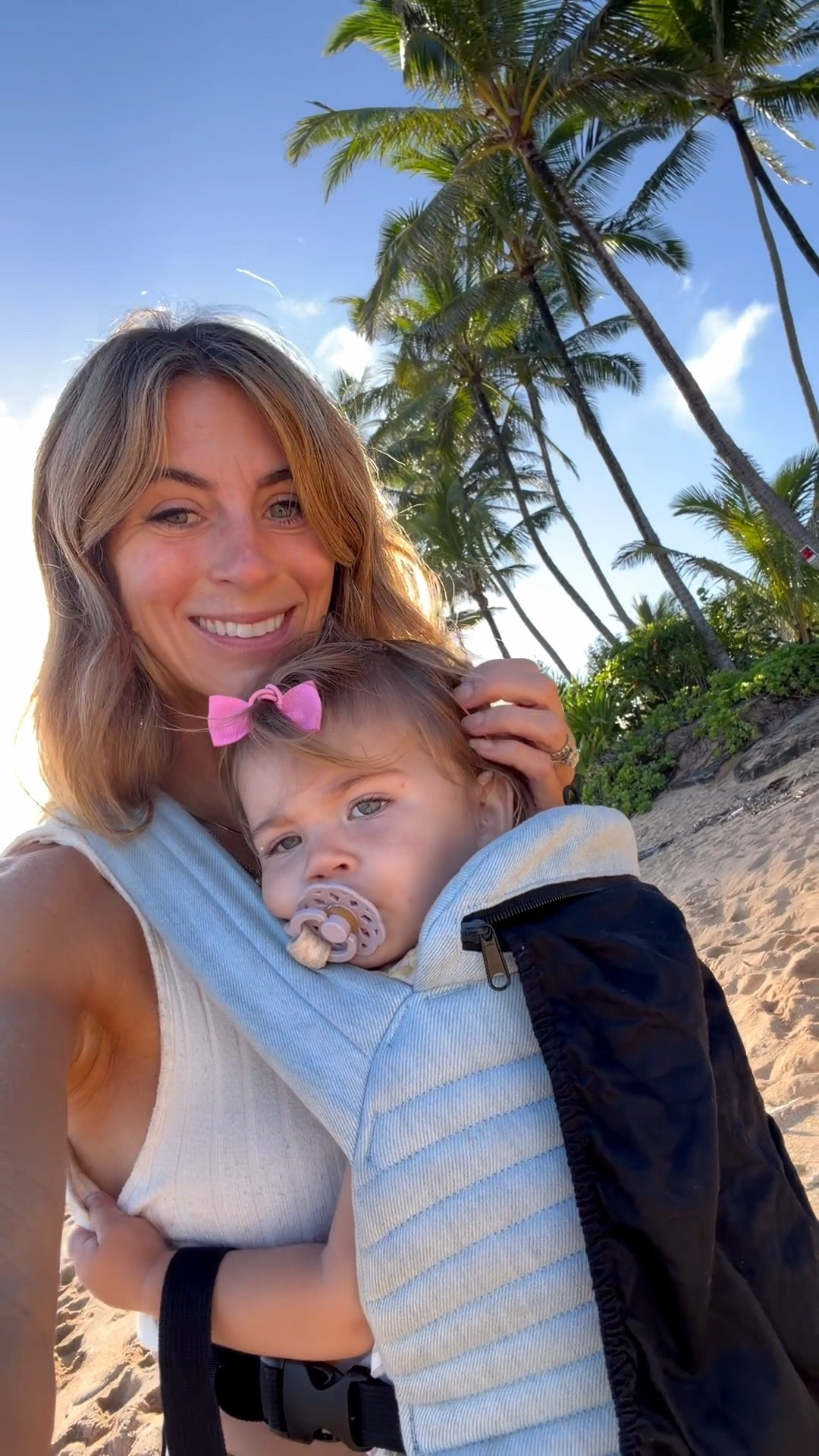 Beach walk essentials with baby. I love my carrier, out of all the ones i use. This gives the best support for my 17 month old baby. USE TENLEY for 20% off - 

My travel outfit has become my beach walk outfit in the mornings while it’s still cold. I love the zsupply sets. So comfortable & cozy. And I’ve been mixing & matching with pieces from the ribbed sets. Great for around the house, running errands, & travel! 

#LTKActive #LTKTravel #LTKmorningroutine