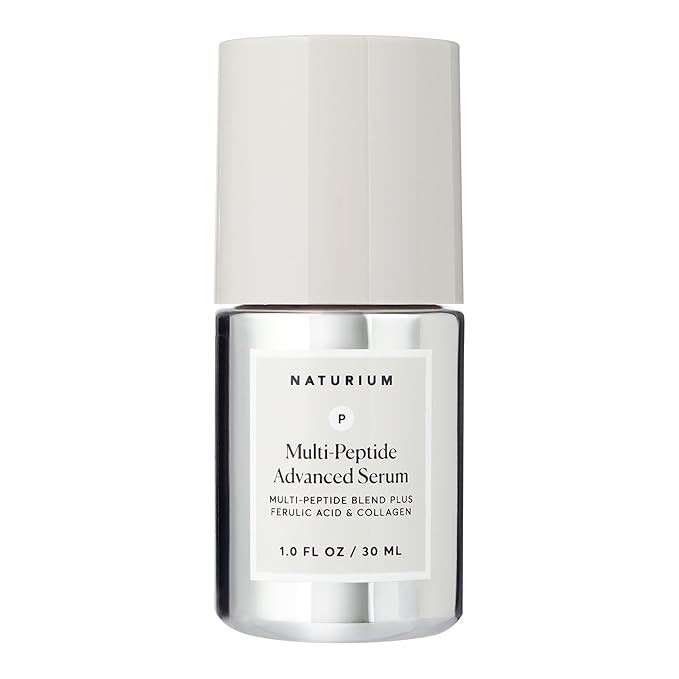 Naturium Multi-Peptide Advanced Serum, Firming & Smoothing Face Serum for Fine Lines & Wrinkles w... | Amazon (US)