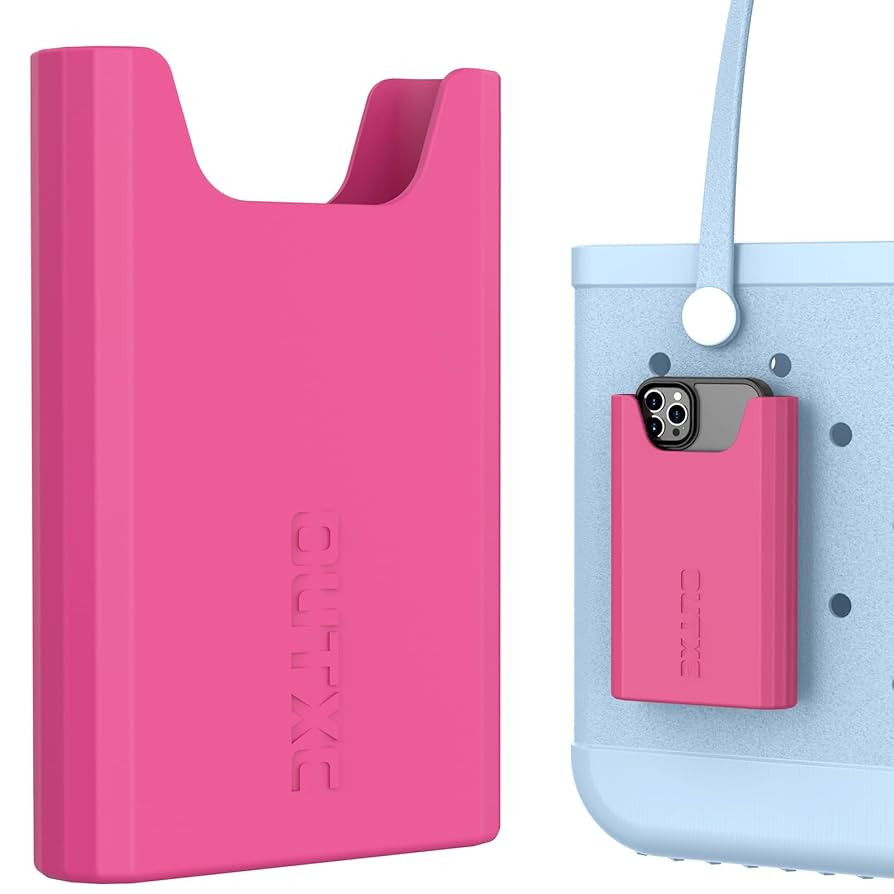 OUTXE Silicone Phone Holder for Bogg Bag, Phone Case Holder Charms Accessory Compatible with All ... | Amazon (US)
