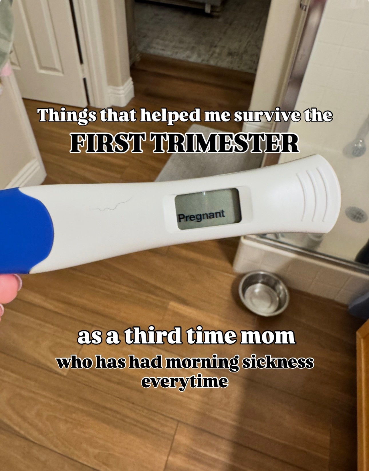 Items that absolutely saved me during the first trimester:

1. High rise underwear
2. Giant sleep shirts
3. A really good water bottle
4. Stretchy pants
5. Electrolytes
6. Cooling blankets
7. Ice roller
8. Shower steamers
9. Neck fan

#LTKBump #LTKmomlife