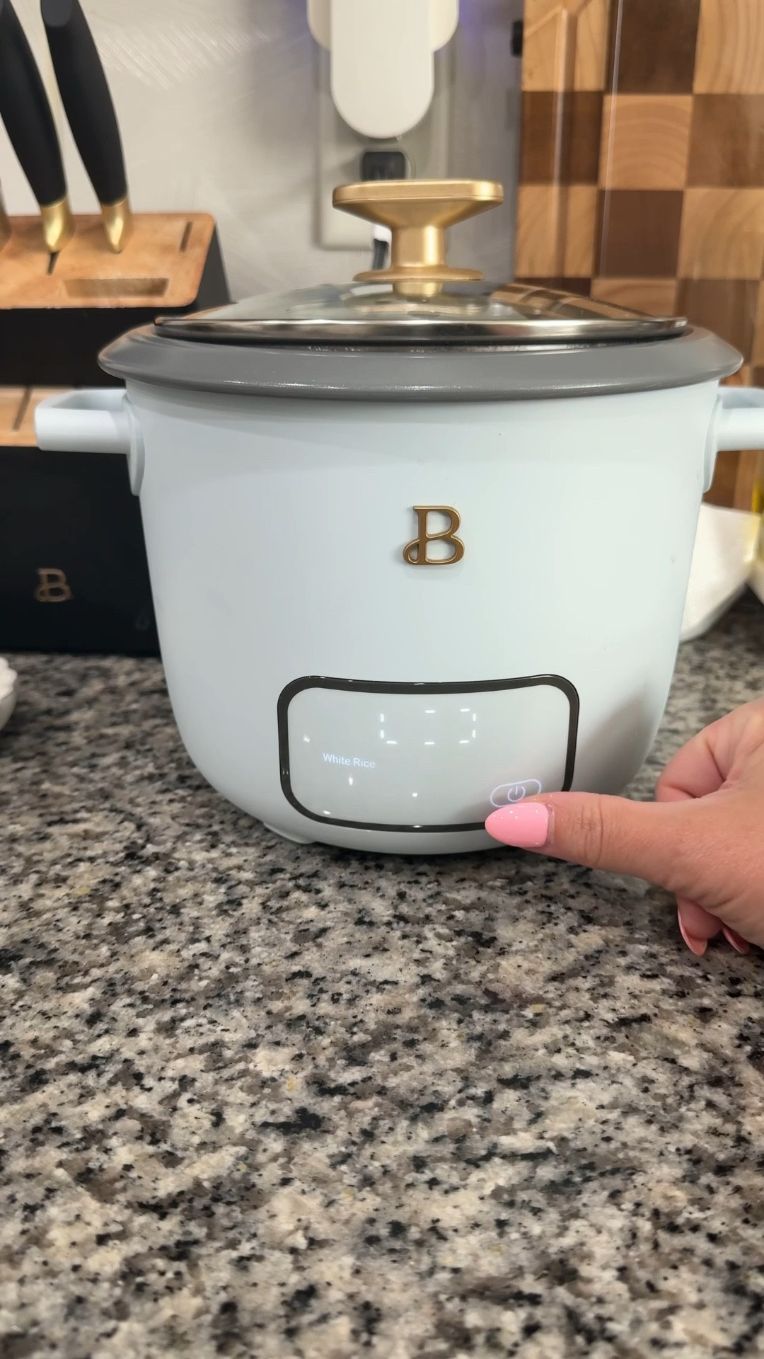 Obsessed with this color and the small rice cooker! 

#walmart #walmartfinds #ricecooker #kitchensppliance #kitchen #kitchenfinds #beauitfulbydrew 

#LTKdayinmylife #LTKHome