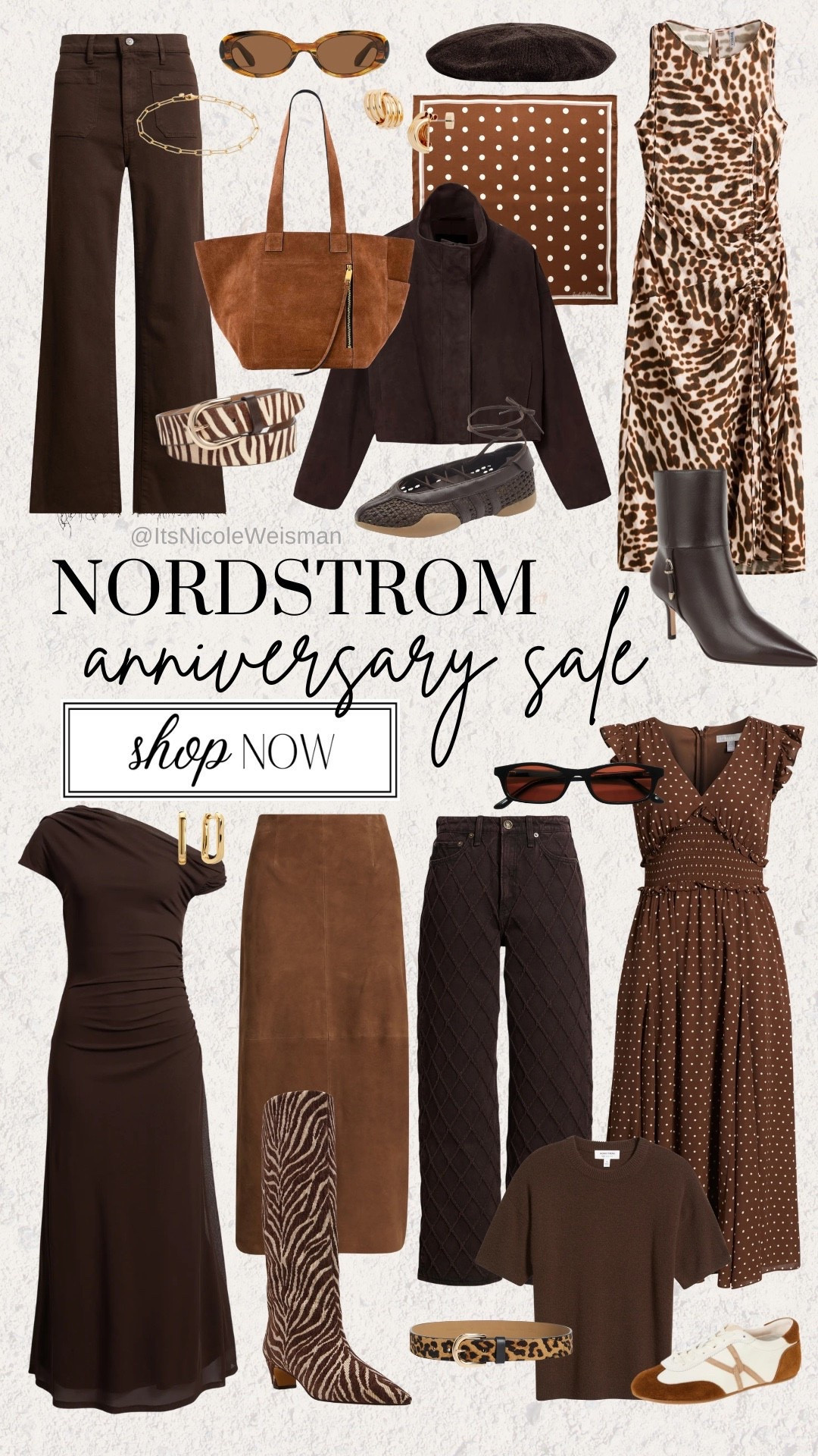 Chocolate brown is having such a moment 🤎 These are some of my favorite Nordstrom Anniversary Sale finds that look so elevated and will be so easy to mix and match all season long. From dresses and denim to boots, jackets, and accessories, these are the pieces I know I’ll be reaching for on repeat. Shop everything linked below before the sale ends! ✨

#LTKootd #LTKMidsize #LTKSaleAlert