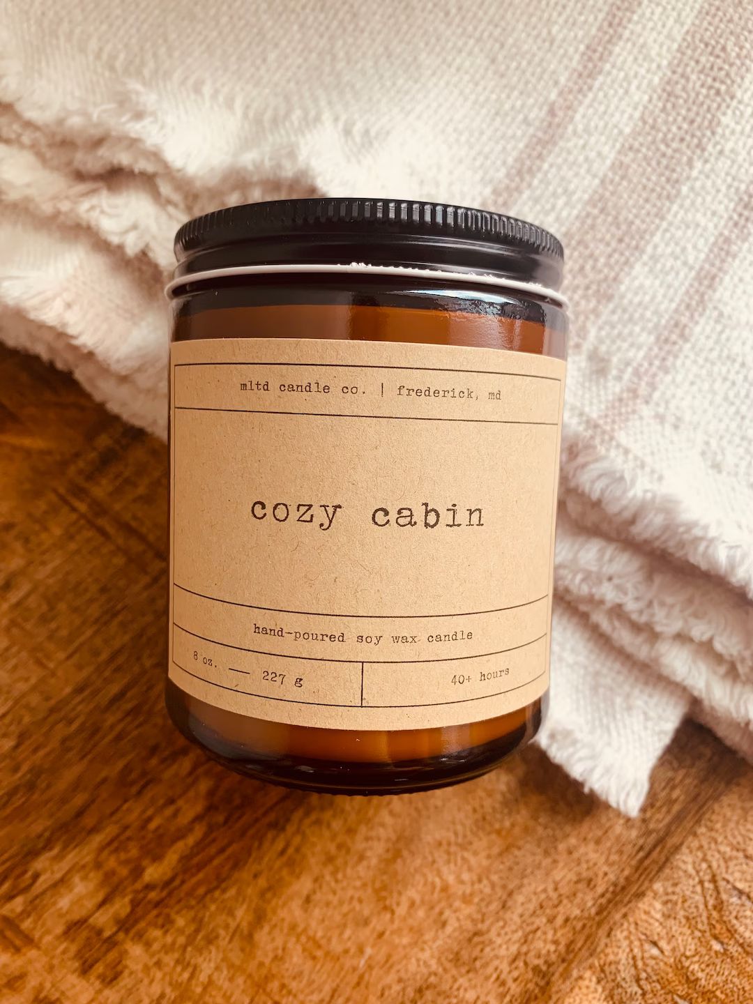 Cozy Cabin Soy Wax Candle  Hand-poured  Small Batches  - Etsy | Etsy (US)