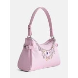 Madden NYC Women’s Shoulder Bag with Charm, Pink | Walmart (US)