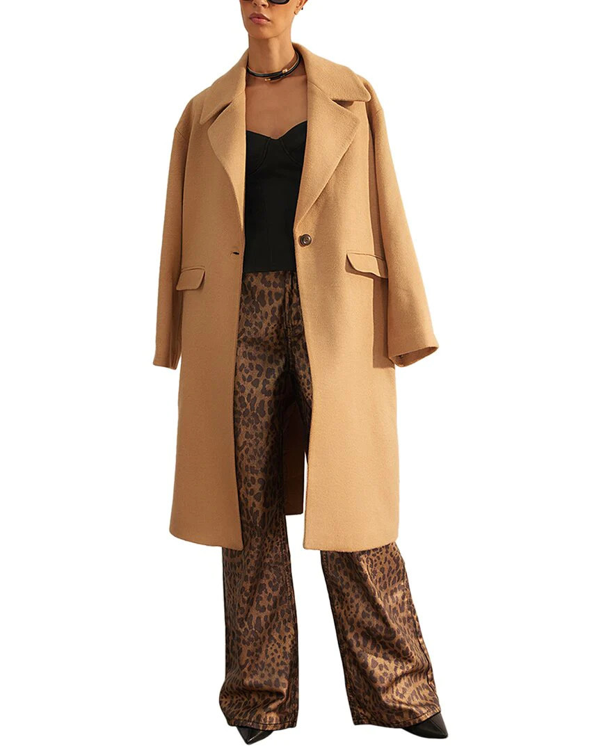 Trendyol Oversized Wool-Blend Coat | Shop Simon