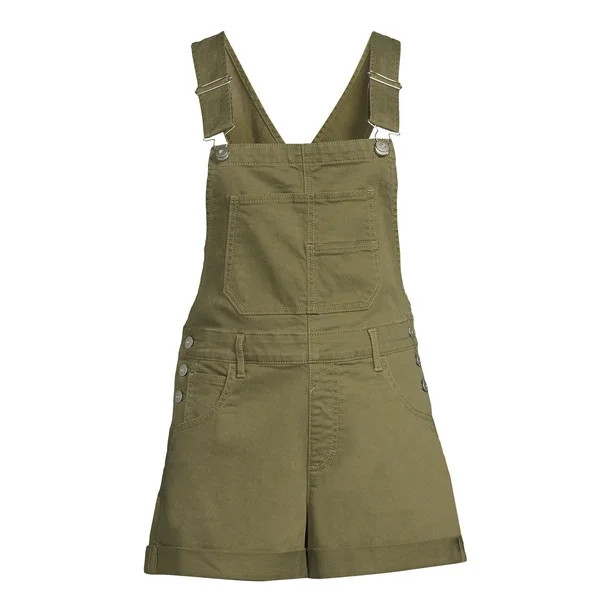 No Boundaries Juniors' Relaxed Boyfriend Shortalls | Walmart (US)