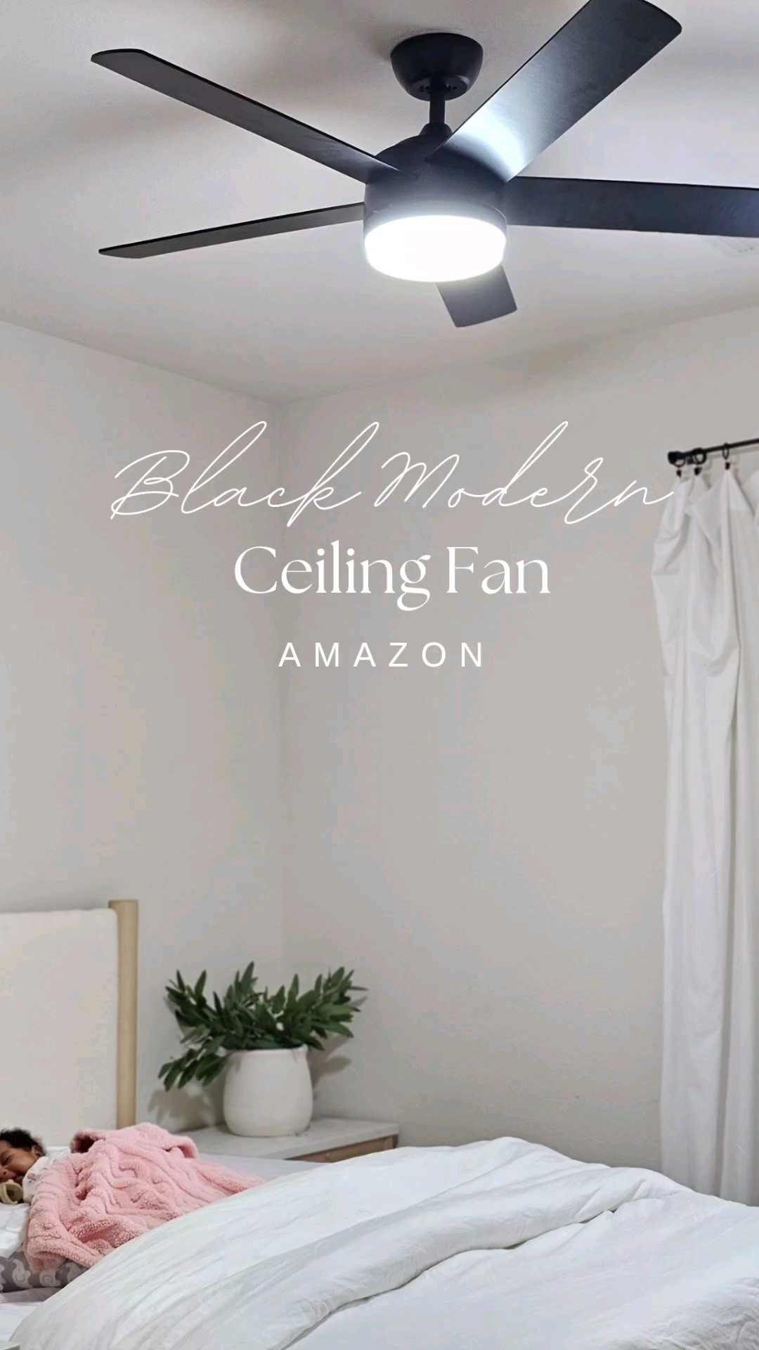 Black Modern ceiling fan on Amazon. 

#LTKHome #LTKSaleAlert #LTKStyleTip