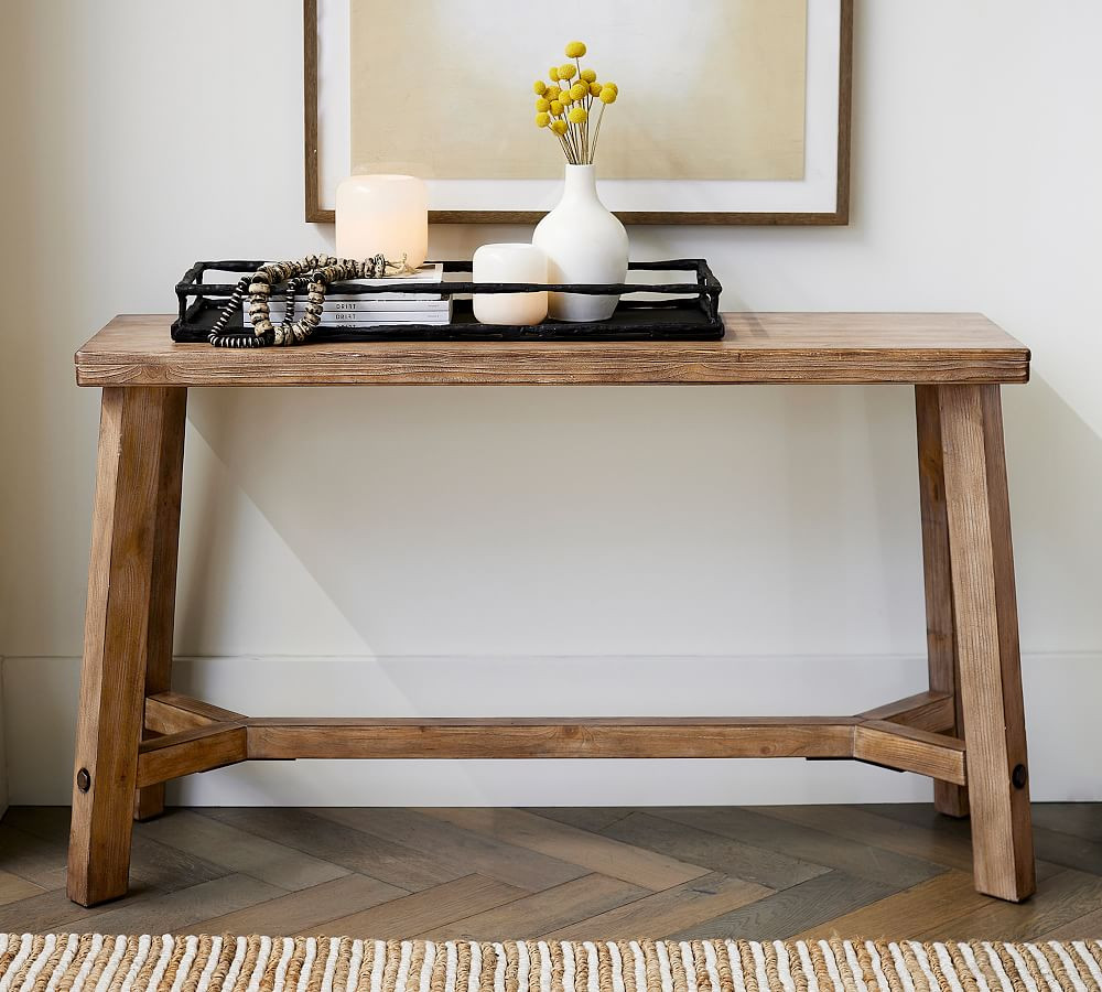 Rustic Farmhouse Console Table | Pottery Barn (US)