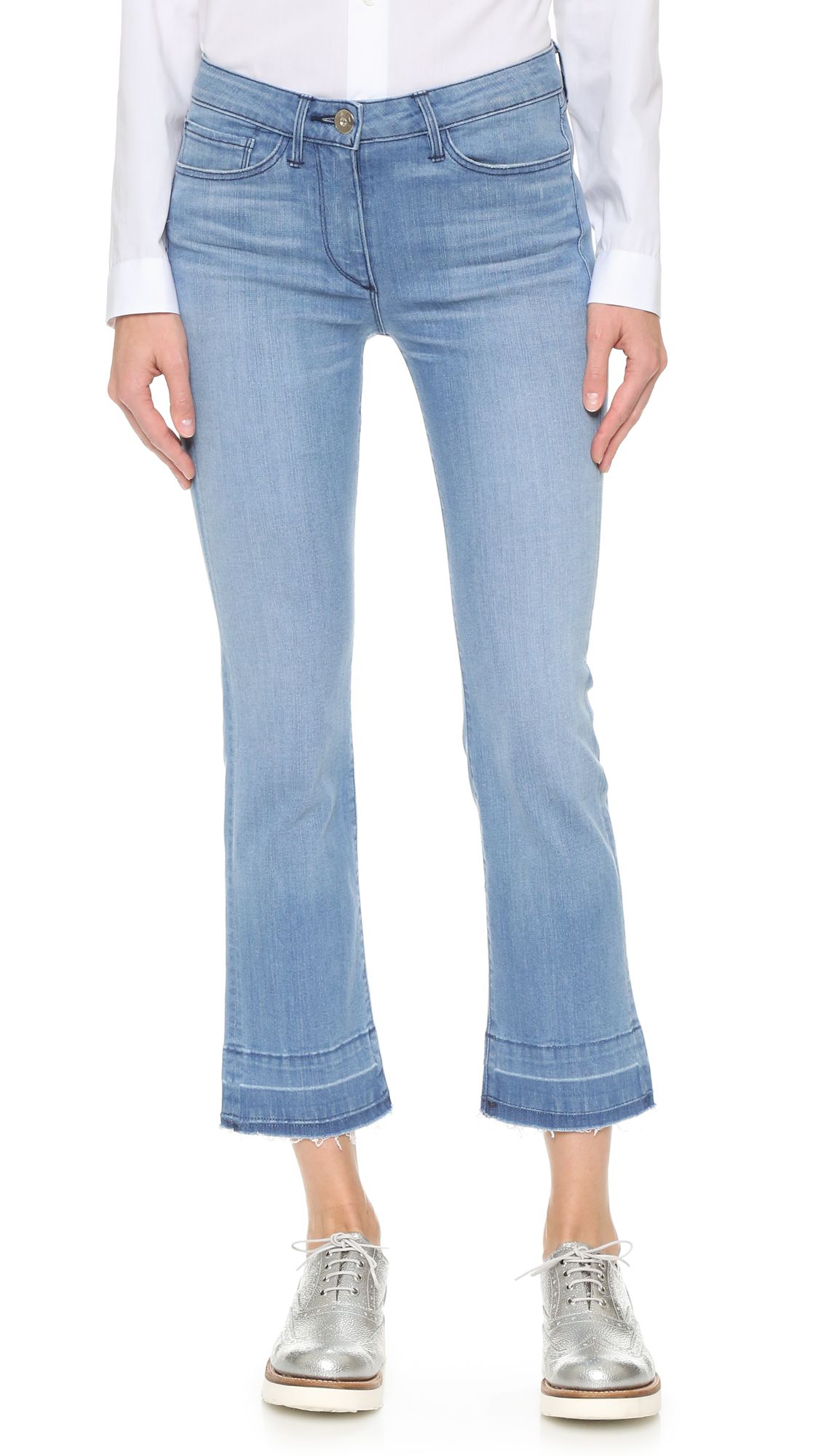 W2.5 Crop Baby Boot Cut Jeans | Shopbop