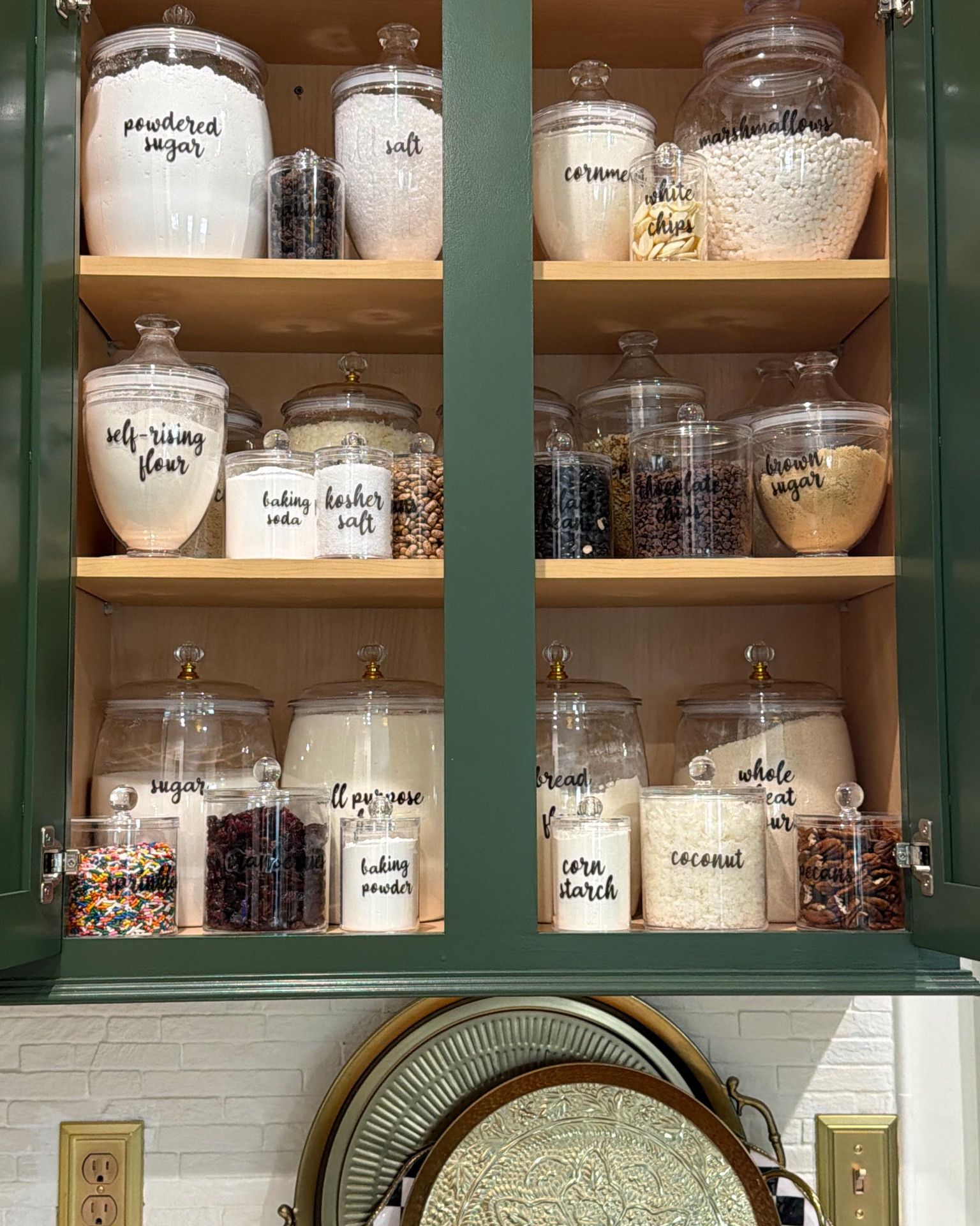 I am still at it with the kitchen organization.  Doesn’t this look so good?

#LTKdayinmylife #LTKvlog #LTKHome