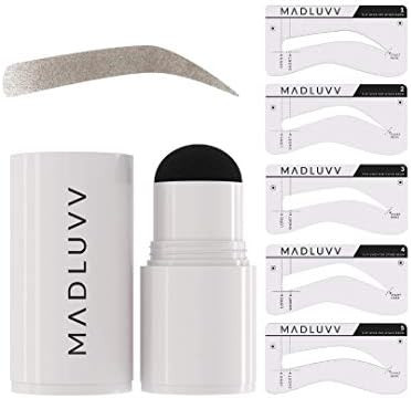 MADLUVV 1-Step Brow Stamp™ + Shaping Kit, The Original Patent-Pending Viral Eyebrow Stamp and Stenci | Amazon (US)