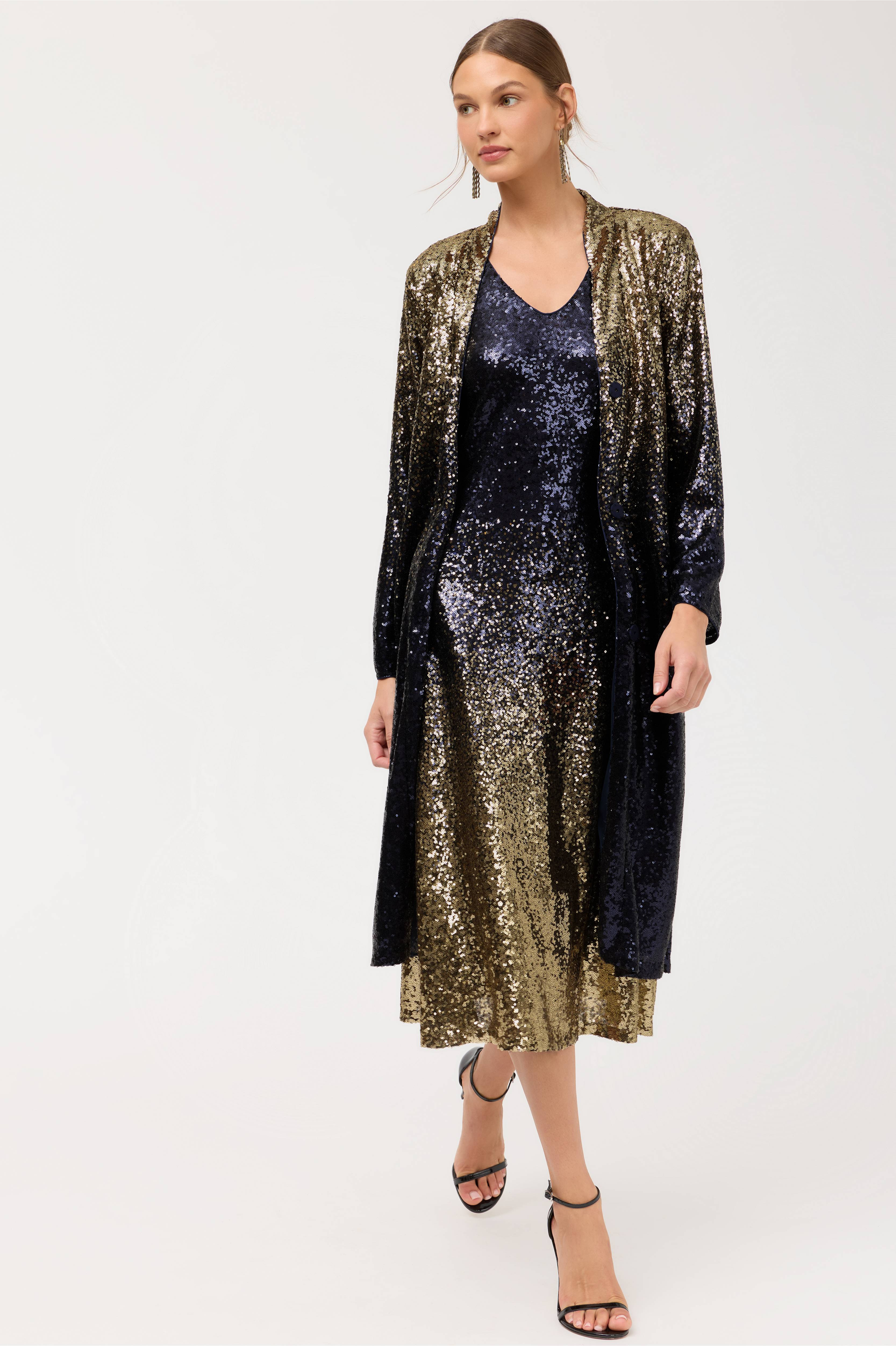 SELYA SEQUIN DUSTER
                                
                                    
       ... | Johnny Was