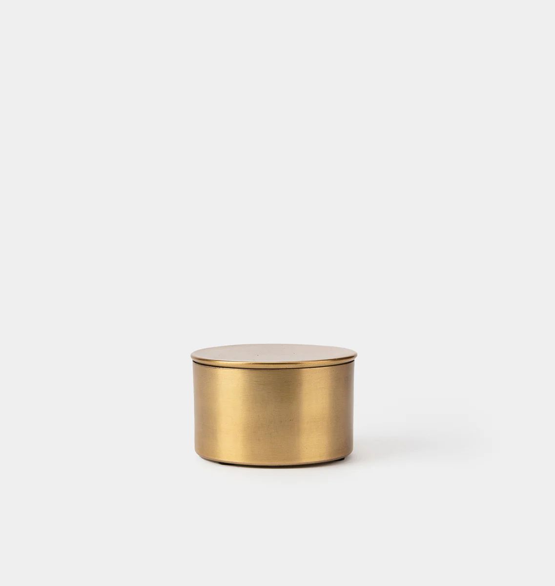 Cylinder Brass Box | Amber Interiors