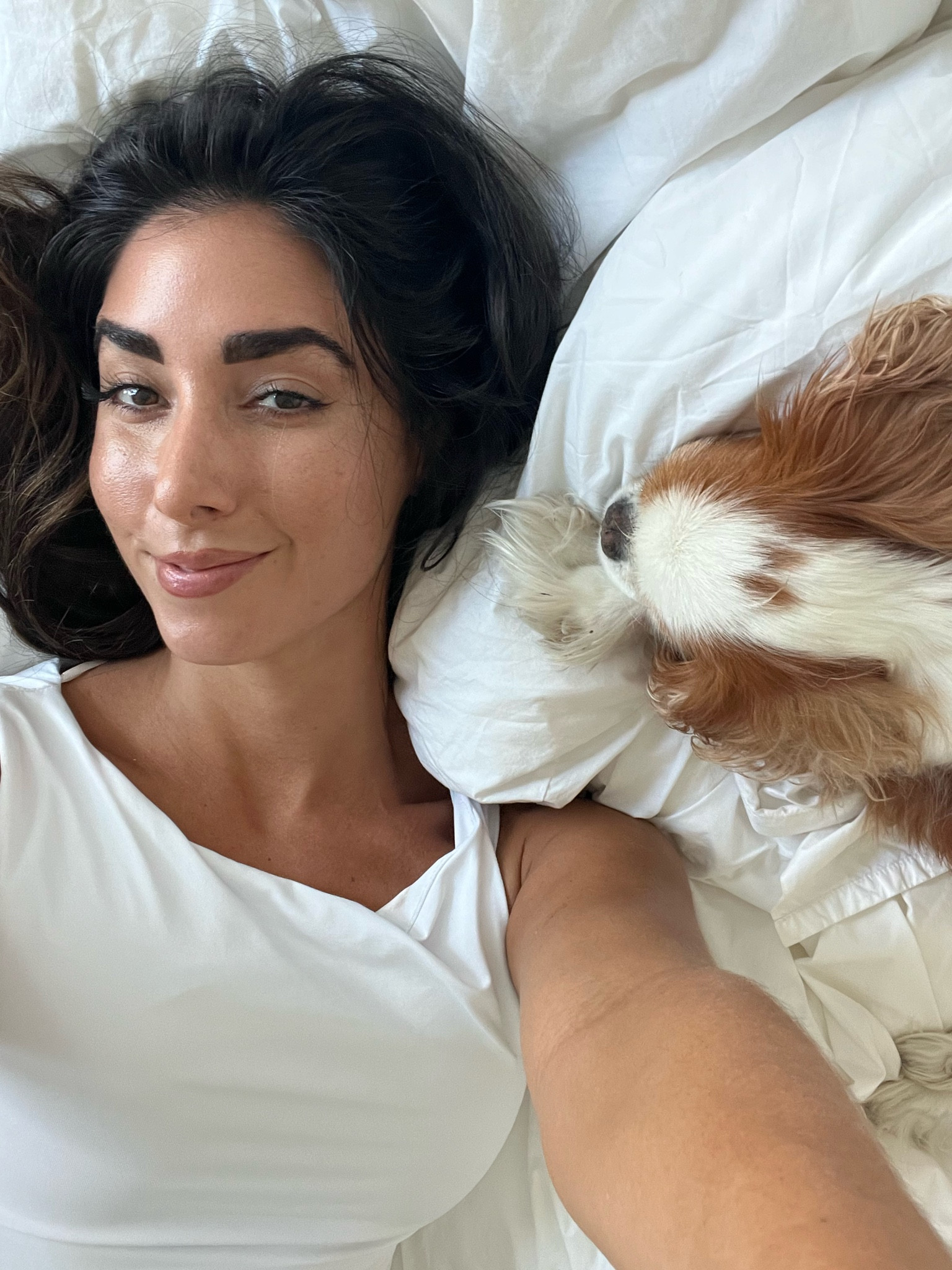 Natural no makeup, makeup 💋 primer bronzer brows lip pencil 