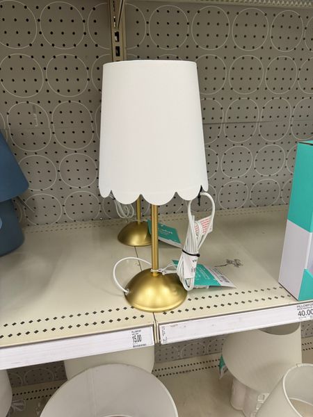 Target find, scalloped lamp, grandmillenial, nursery lamp, nursery decor, girls room, small lamp, gold lampp

#LTKbaby #LTKkids #LTKhome