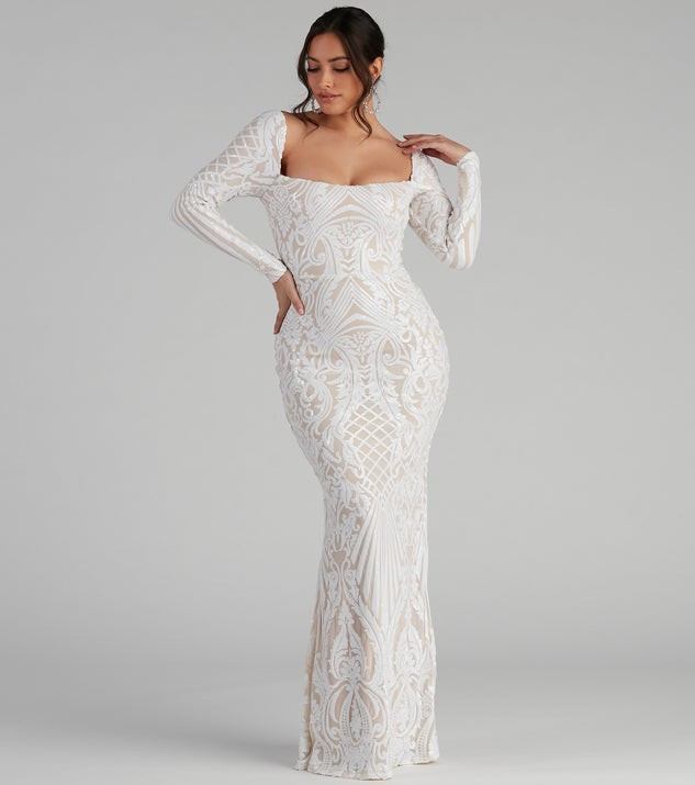 Yesenia Formal Sequin Mermaid Dress | Windsor Stores