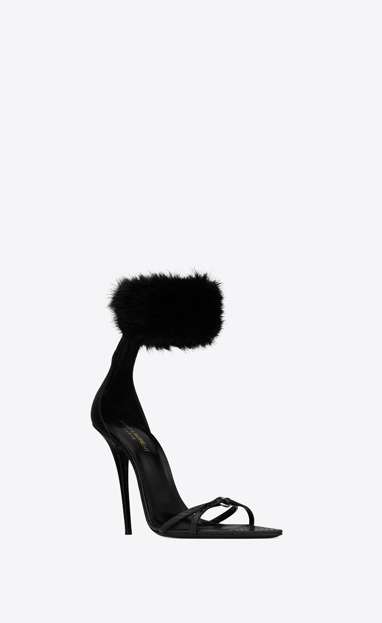 satine sandals in lacquered ayers | Saint Laurent Inc. (Global)