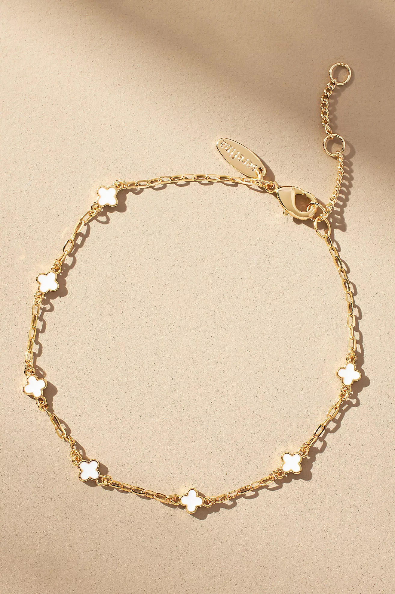 Clover Chain Wrap Bracelet | Anthropologie (US)