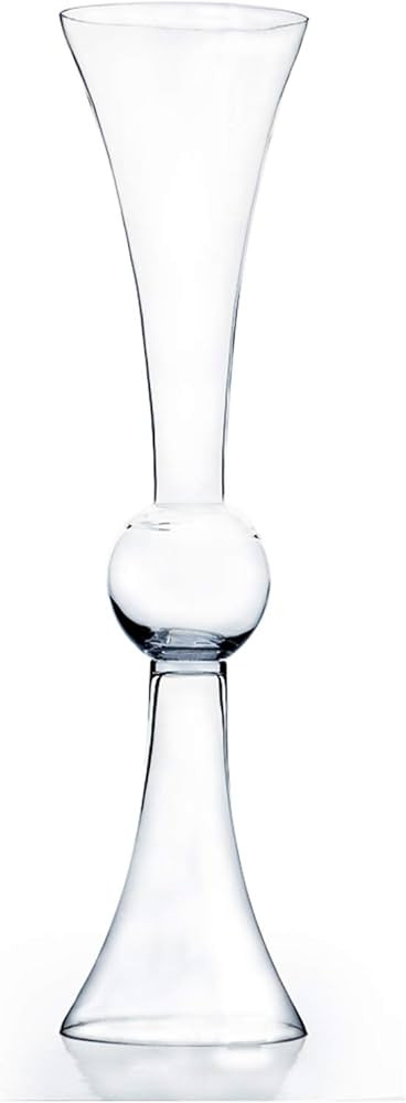 Amazon.com: WGV Tall Trumpet Vase Bulk, Open 6", Height 24", Base 6", (Multiple Size/Color Choice... | Amazon (US)